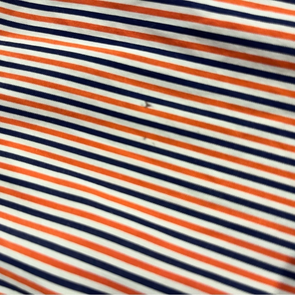 Vintage Ralph Lauren Striped Cotton Red Blue Button Down Shirtt XXL - Picture 4 of 7